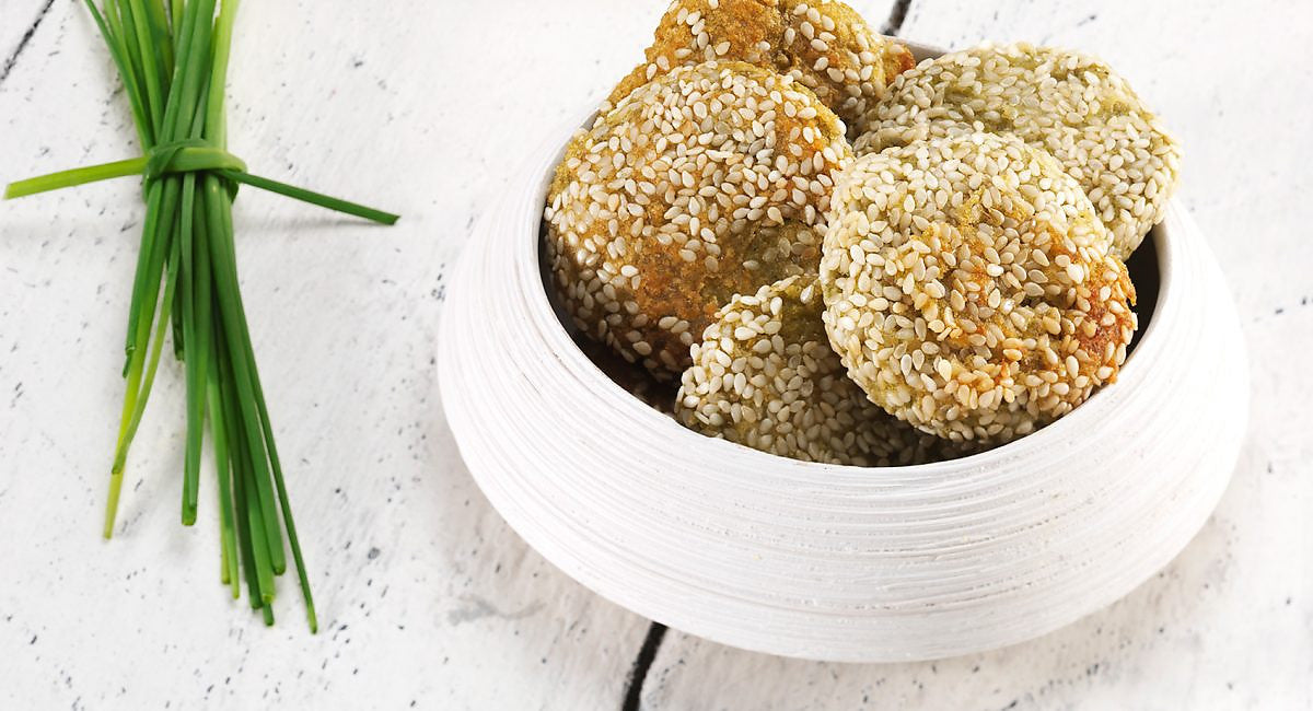 Falafel aus Hülsenfrüchten