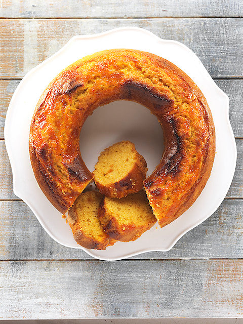 Kranzkuchen mit Aprikosen-Fruchtzubereitung