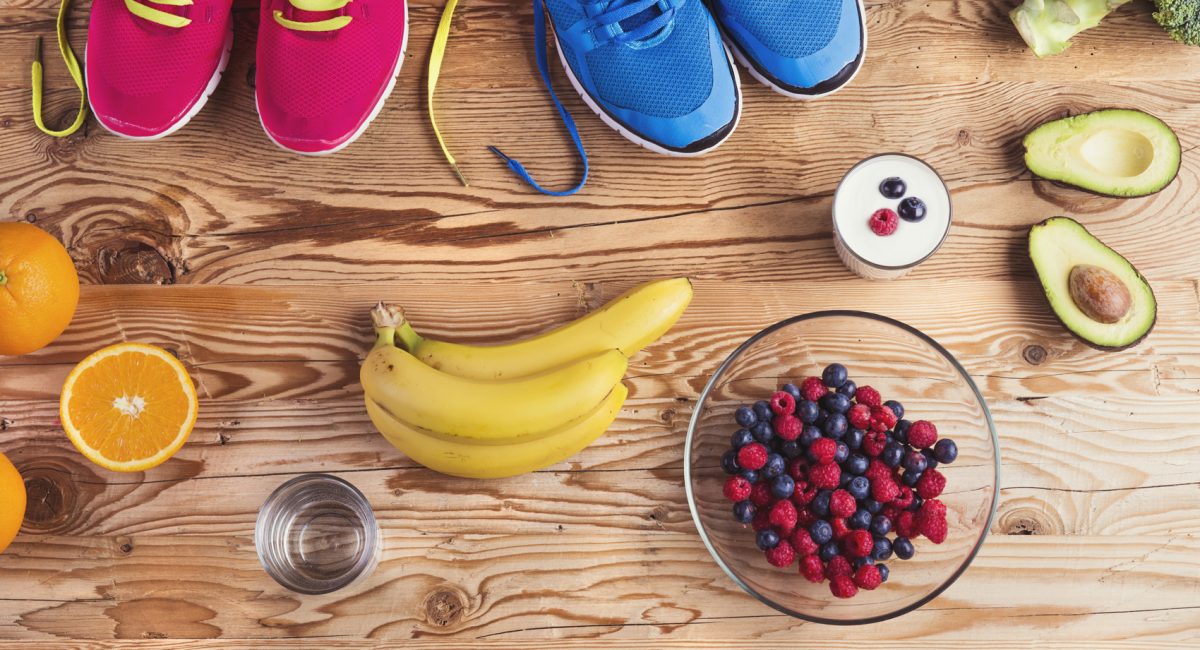 Sport beginnt bereits bei Tisch