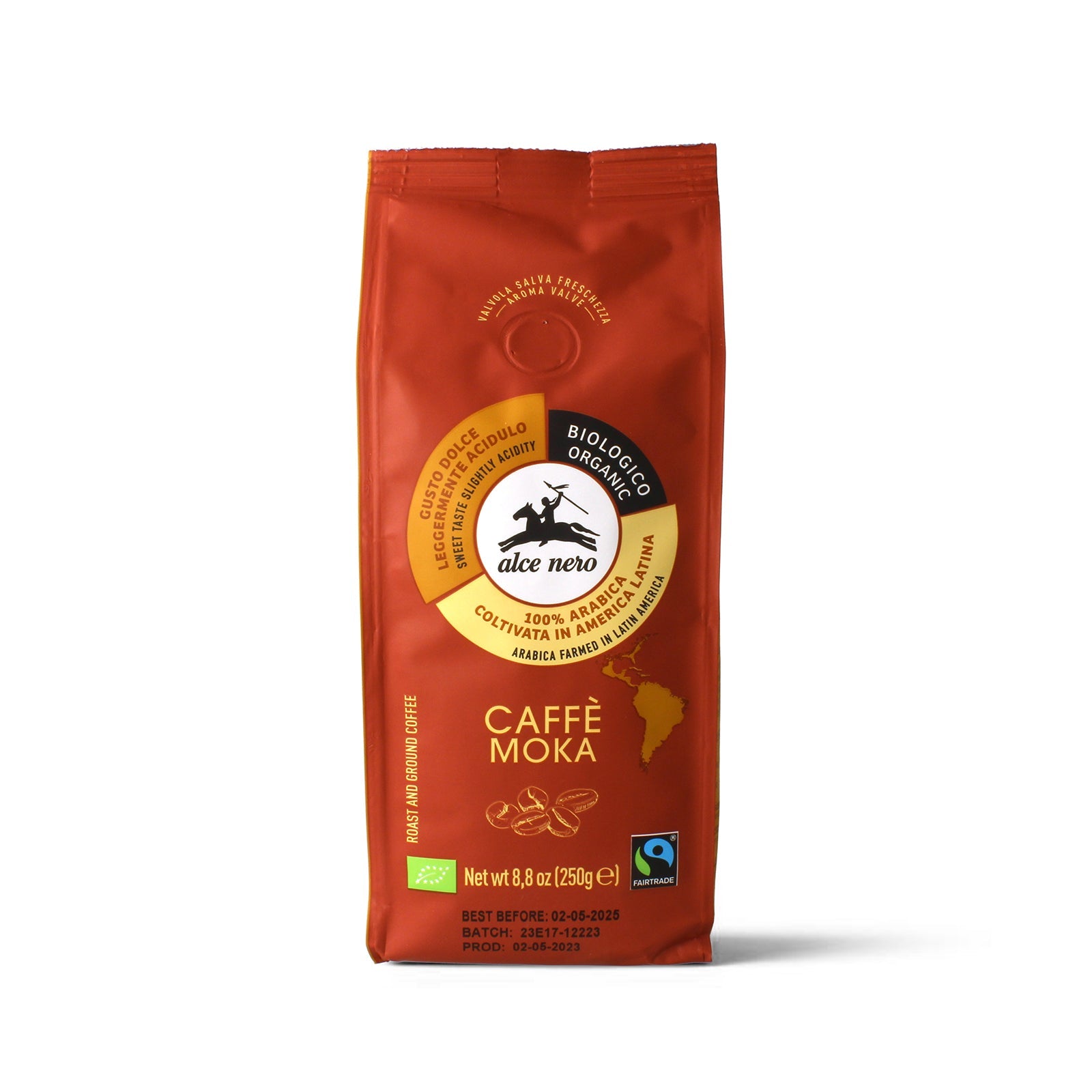 100% Bio-Arabicakaffee für Mokkakannen - CF250