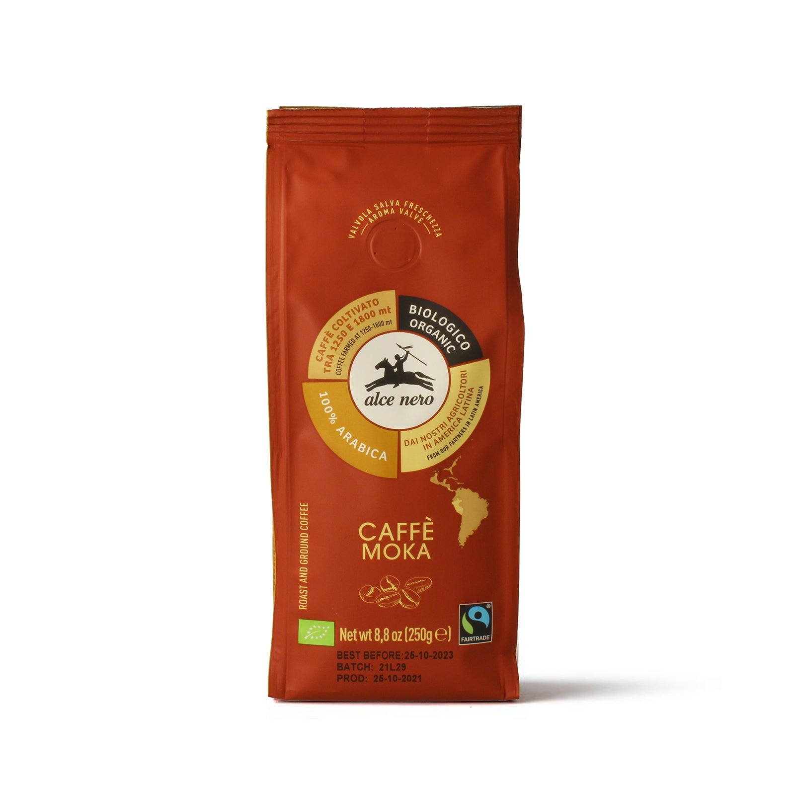 100% Bio-Arabicakaffee für Espressokannen - CF250
