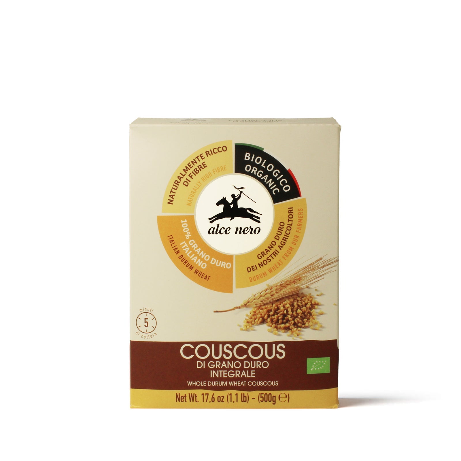 Couscous aus Vollkornhartweizen in Bioqualität - CC857